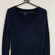 Black Chaps Knitwear Sweater Women's Medium