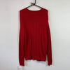 Red Chaps Cable Knit Sweater Women's Medium