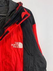 Black and Red North Face Raincoat Men's Large