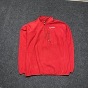 Red Berghaus Fleece Men's Large