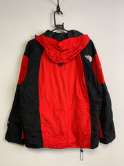 Black and Red North Face Raincoat Men's Large