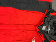 Black and Red North Face Raincoat Men's Large