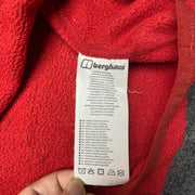 Red Berghaus Fleece Men's Large