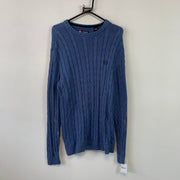 Blue Chaps Cable Knit Sweater Women's Medium