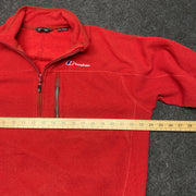 Red Berghaus Fleece Men's Large