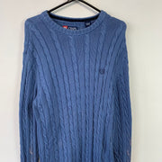 Blue Chaps Cable Knit Sweater Women's Medium