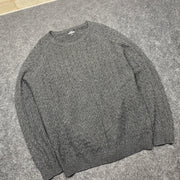 Grey Knitwear Sweater Men's XXL