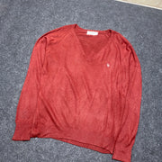 Red CD Jumper Men's Medium