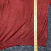 Red CD Jumper Men's Medium