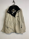 Cream Jack Wolfskin Raincoat Women's Large