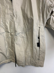 Cream Jack Wolfskin Raincoat Women's Large