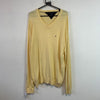 Yellow Tommy Hilfiger Jumper Women's XXL