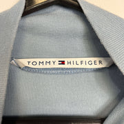 Blue Tommy Hilfiger Turtleneck Sweater Womens Small y2k