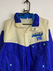 Blue and White Yamaha Jacket Men's Medium