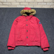 Red Tommy Hilfiger Jacket men's Small