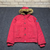 Red Tommy Hilfiger Jacket men's Small