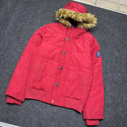 Red Tommy Hilfiger Jacket men's Small