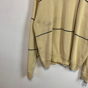 Yellow Beige Nautica Knitwear Sweater Women's Large