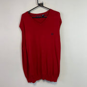 Red Chaps Jumper Vest Women's XXL