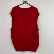 Red Chaps Jumper Vest Women's XXL