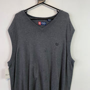 Grey Chaps Jumper Vest 4XL