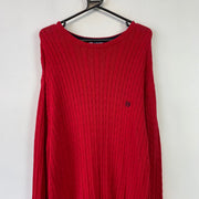 Red Chaps Cable Knit Sweater Women's XXL