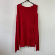 Red Chaps Cable Knit Sweater Women's XXL