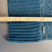 Blue Columbia Button Down Knit Hoodie Medium