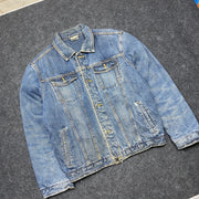 Blue Denim Jacket Men's Medium