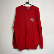 Vintage Red Champion Ohio State NFL Knit Jumper Sweater XL