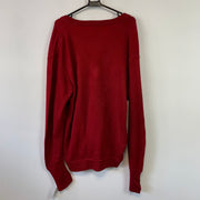 Red Lacoste Jumper Men's Large