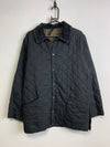 Black Barbour Quilted Jacket Men's Medium