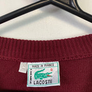 Red Lacoste Sweater Vest Women's XXL