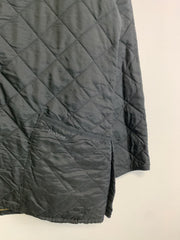 Black Barbour Quilted Jacket Men's Medium