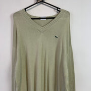 Khaki Lacoste Knitwear Jumper Men's Large