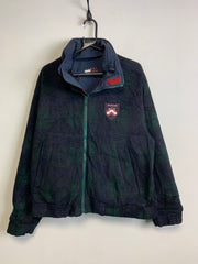 Navy and Green Tommy Hilfiger Reversible Jacket Men's Medium