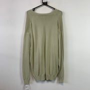 Khaki Lacoste Knitwear Jumper Men's Large