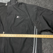 Black Starter Windbreaker men's XL