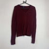 Red Chaps Ralph Lauren Knit Jumper Sweater Womens Large