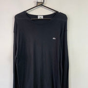 Black Lacoste Jumper Women's Large