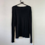 Black Lacoste Jumper Women's Large