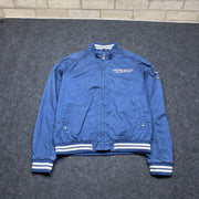 Blue Baseball Jacket Men's Medium