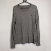 Grey Polo Ralph Lauren Longsleeve Top Medium