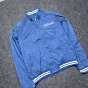 Blue Baseball Jacket Men's Medium