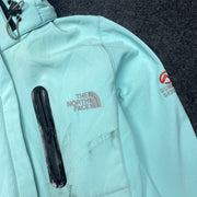 Baby Blue North Face Soft Shell Jacket Women's Medium