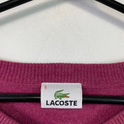 Pink Lacoste Jumper Women's Large