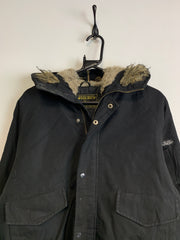 Black Woolrich Workwear Jacket Men's Medium