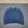 Vintage Navy Knitwear Sweater Men's Medium