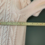 Pink Chaps Cable Knit Sweater Women's XL