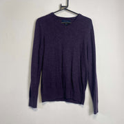 Purple Tommy Hilfiger Knitwear Sweater Large Womens Small